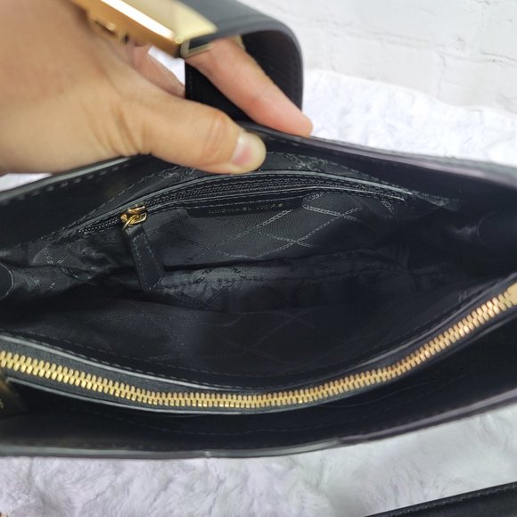 Michael Kors Whitney Quilted Small Chain Shoulder Tote Black Leather - Picture 13 of 16